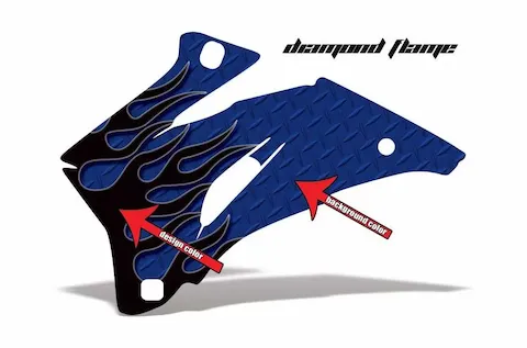 Diamond Flame design sample