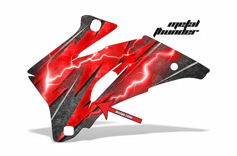 Metal Thunder design sample